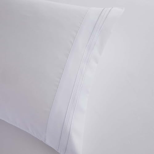 Clara Clark Twin XL Sheets, 5 Piece Set - Hotel Luxury Bed Sheets, Super Soft Bedding Set, Twin XL Size, White