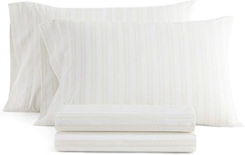Martha Stewart - Full Size Sheet Set with Fitted Sheet & Pillowcases