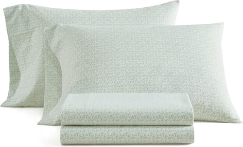 Martha Stewart - Twin Size Sheet Set with Fitted Sheet & Pillowcase