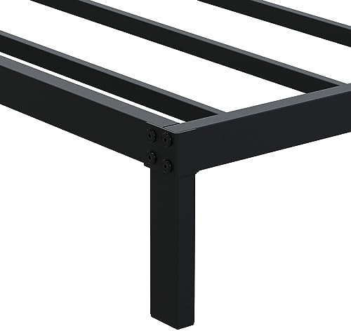 DiaOutro Narrow Twin Bed Frame 9 Inch Low Profile 30" W x 75" L