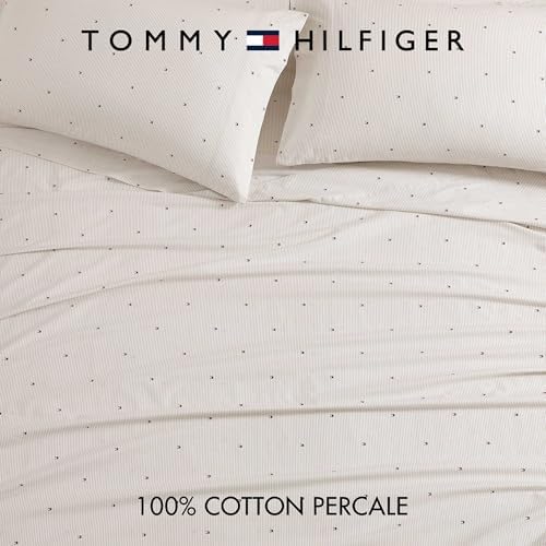 Tommy Hilfiger - Twin XL Sheet Set with Fitted Sheet & Pillowcases