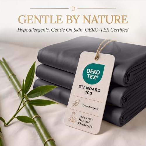 DECOLURE 100% Viscose Derived from Bamboo Sheets | 6 Pc Bed Set