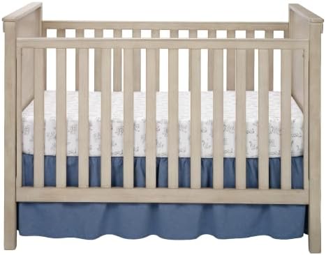 Lambs & Ivy Blue Patchwork Bears 3-Piece Nursery Baby Crib Bedding Set