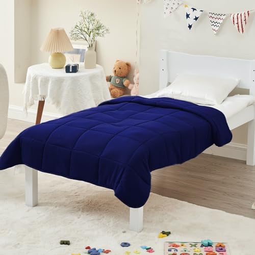 yescool Weighted Throw Blanket 10lbs, 41" x 60", Blue