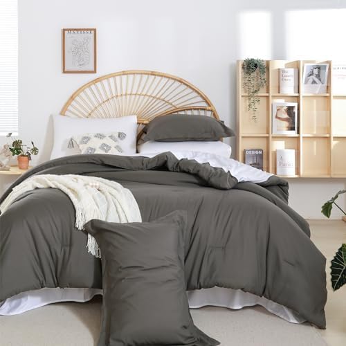 weigelia Queen Comforter Set with Sheets - 7 Pieces Bed in a Bag Queen