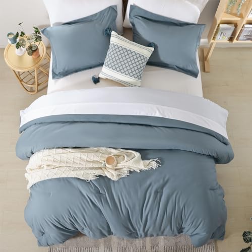 weigelia King Comforter Set with Sheets - 7 Pieces Bed in a Bag King