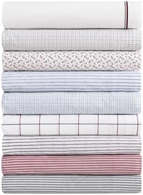 Tommy Hilfiger - King Size Sheet Set with Fitted Sheet & Pillowcases