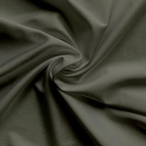 1 PC Top Split King Fitted Sheet for Adjustable beds, 34" Split, Stone Grey