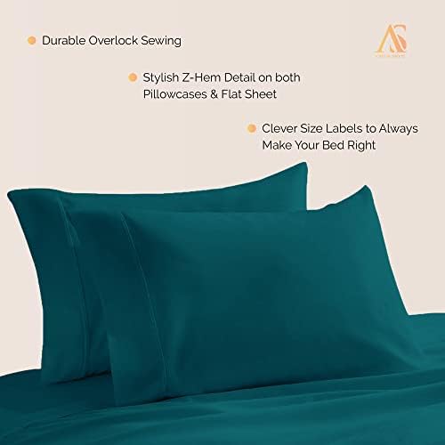 800 Series Standard/Queen Pillow Cases Set of 2, Teal