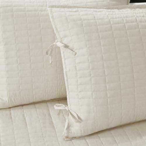 Comfort Spaces Kienna Daybed Cover Set 5 Piece with Bedskirt, 75 x 39 Ivory