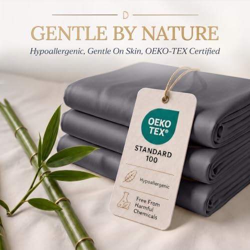 DECOLURE 100% Viscose Derived from Bamboo Sheets | 4 Pc Bed Set