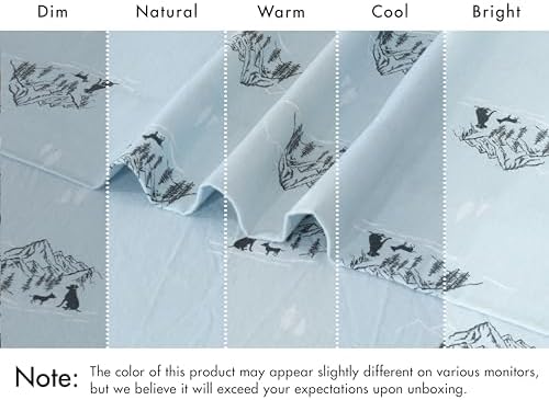 RUVANTI Flannel Sheets Full Size, Soul Dog