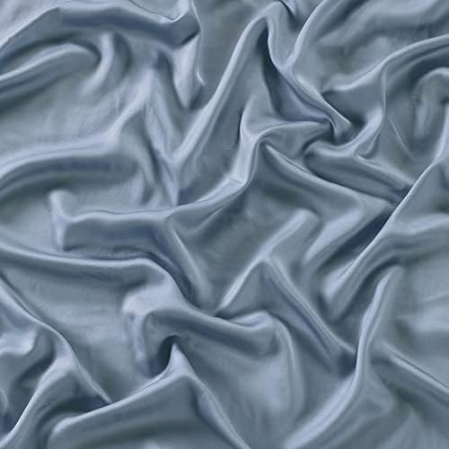 Sijo AiryWeight Tencel Sheet Set, 100% Lyocell Derived from Eucalyptus, Buttery Soft, Architectural Digest Best Cooling Sheets Winner, 1 Top Sheet Only (Sky, King/Cal King)