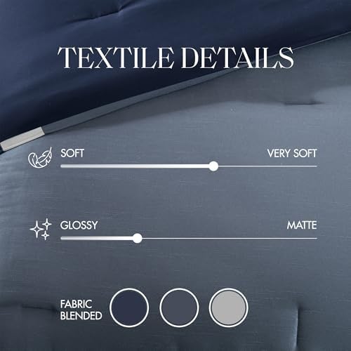 Madison Park Deluxe Hotel Style Comforter Set, 7PC Cal King Bedding Set