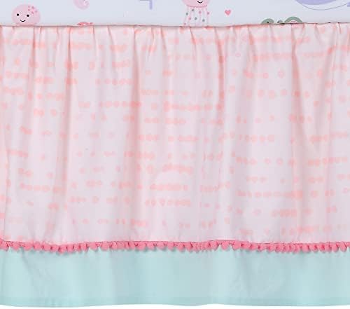 Lambs & Ivy Sea Dreams 3-Piece Dolphin/Turtle Nautical Baby Crib Bedding Set
