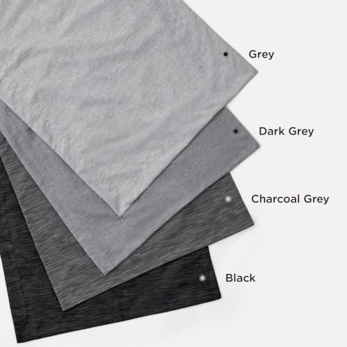 Bedsure Charcoal Cal King Comforter Set, Soft Cationic Dyed Bed Set 3 Pcs