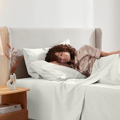 Nestl King Sheet Set - Bed Sheets - Off White - 4-Piece Deep Pocket