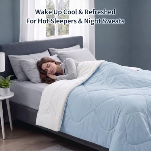Dual-Sided Cooling Comforter Queen, for Hot Sleepers