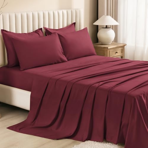 Litanika Oversized Queen Comforter with Sheets - 7 Pcs Bed in a Bag