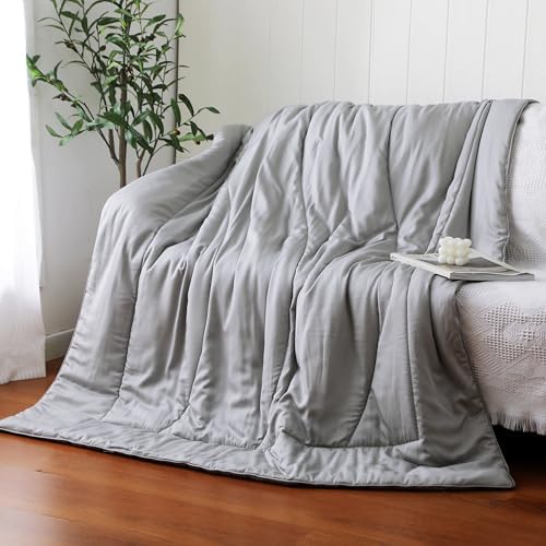 Bamboo Viscose Summer Comforter/Blanket Twin Size, 68 x 90 Inches