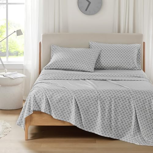 Comfort Spaces Coolmax Moisture Wicking Cooling Sheet Set, King 4 Piece