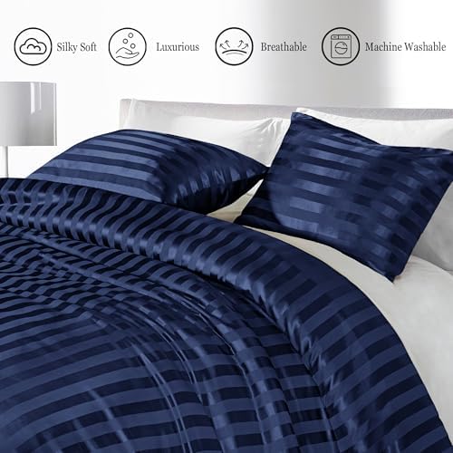 Whale Flotilla 3-Piece Reversible Silky Soft Breathable Queen Comforter Set