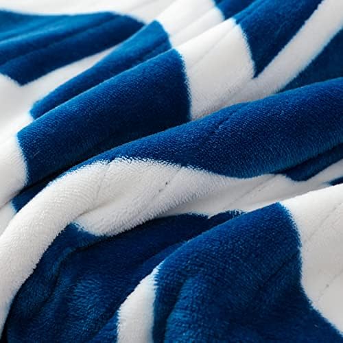 VENTIMI Heated Throw Blanket, 5 Heat Levels & 3 Hours Auto Off, Navy