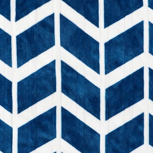 VENTIMI Heated Blanket Twin, 9 Heat Levels & 2-10 Hours Auto Off, Navy