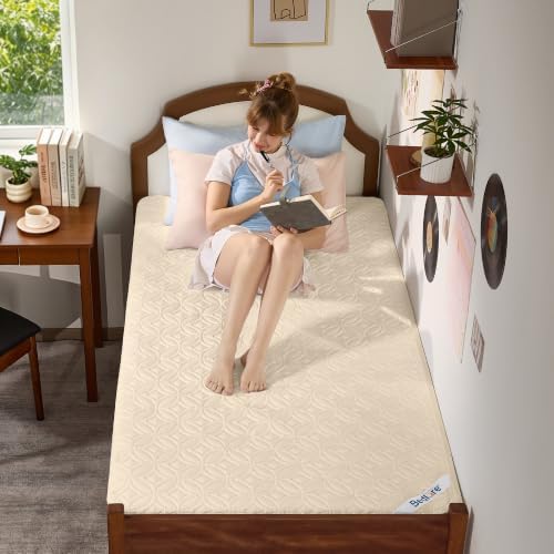 BEDLORE Waterproof Mattress Protector, Twin XL Size Mattress Pad
