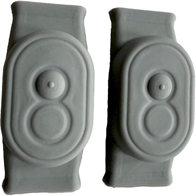 Tabcase v2 Protective Cases (2 Pack) for Loc8tor TabCat Pet Collar Locator v2 (Charcoal)