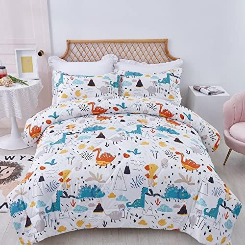 JSD Dinosaur Kids Comforter Set Queen Size