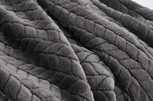 EverSnug Travel Blanket & Pillow 68x42 - Premium Ultra-Soft Microfleece 2 in 1 Compact & Packable Flight Blanket with Soft Bag Pillowcase, Hand Luggage Sleeve and Backpack Clip (Grey)
