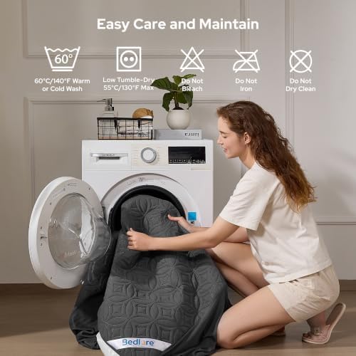 BEDLORE Waterproof Mattress Protector, California King Size Mattress Pad