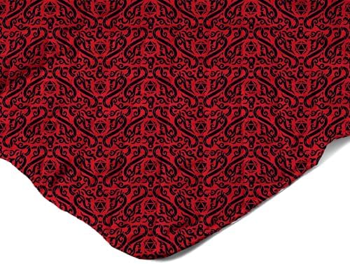 Northwest Dungeons & Dragons “Heed The Call” Full/Queen Quilted Blanket, Cozy Fantasy Bedding for Gamers, Kids & Adults, Throw for Bedroom, Sofa, or Game Room Décor, 90 x 90 Inches