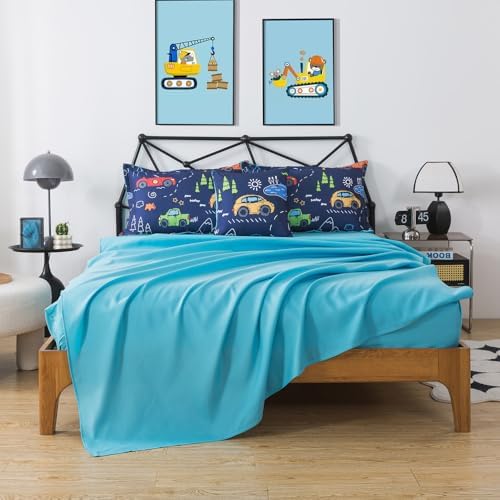 Cars Twin Bedding Set for Boys 6 Pieces Race Car Comforter