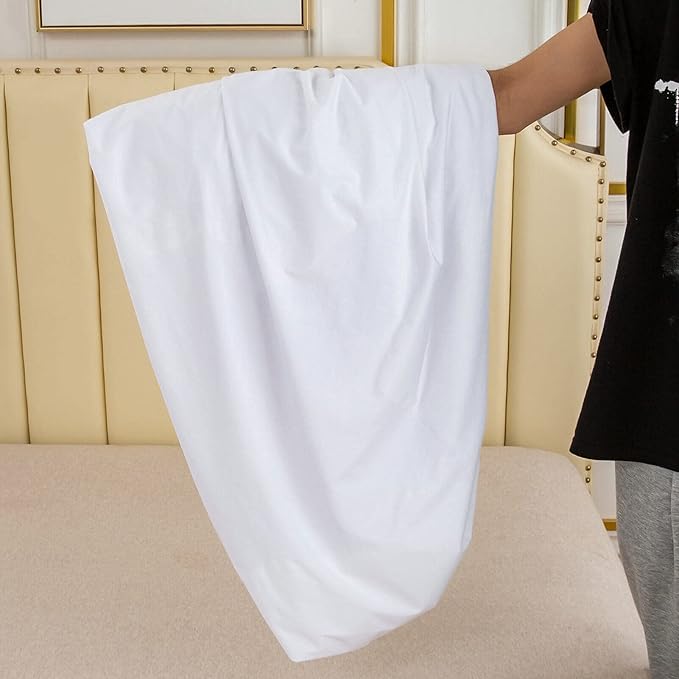 Cooling California King Mattress Protector Waterproof Ultra Soft Noiseless Smooth Jersey Top Fitted Cali Cal King Matressprotector Cover with Stretchy Pocket