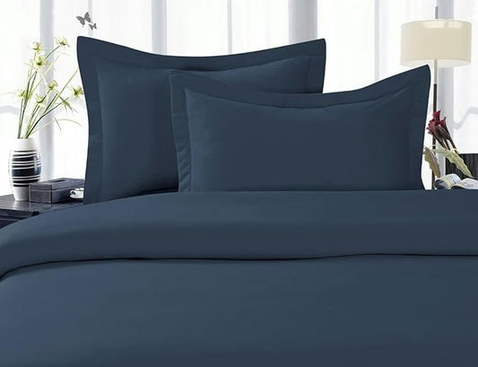 Elegant Comfort Luxury Bed Sheets Set on Amazon 1500 Premier Wrinkle,Fade and Stain Resistant 4-Piece Bed Sheet Set, Deep Pocket - Full Navy