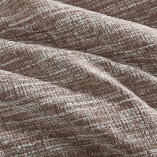 MaiRêve King Size Comforter Set Chenille Textured 7 Pieces Bed in a Bag