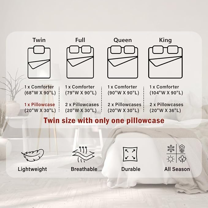 Grid Comforter Set King Size for Kids Teens Boys Room Decor,Camo Deer Antler Arrows Bedding Set Outdoor Adventure Quilt Set Bear Elk Animal Duvet Insert with 2 Pillowcases,Army Green White