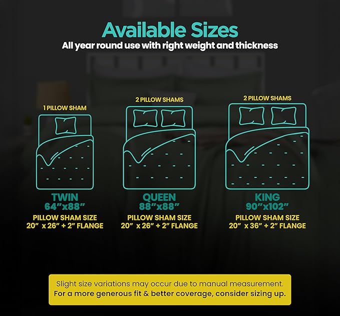 Queen Comforter Set 3 Piece Sage Green by Utopia Bedding, Comforters Queen Size, Bedding Comforters Sets, Down Alternative Soft Bed Set, 1 Comforter (88 x 88 inches) 2 Pillow Shams (20 x 26 inches)