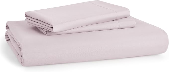 Bedsure Duvet Cover King Size - Soft Double Brushed Bedding Set for Kids & Adults, Zipper Closure, 3 Pieces, Includes 1 Duvet Cover (104"x90") & 2 Pillow Shams, NO Comforter, Pink Mocha