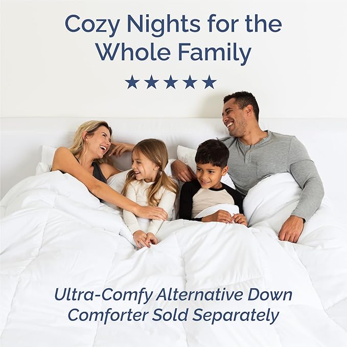 Split King Size 5 Piece Sheet Set - Comfy Breathable & Cooling Bed Sheets Set - Hotel Luxury Bedding for Women, Men, Kids, Teens, Boys & Girls - Deep Pockets & Wrinkle Free - Beige (Heathered Sheets)