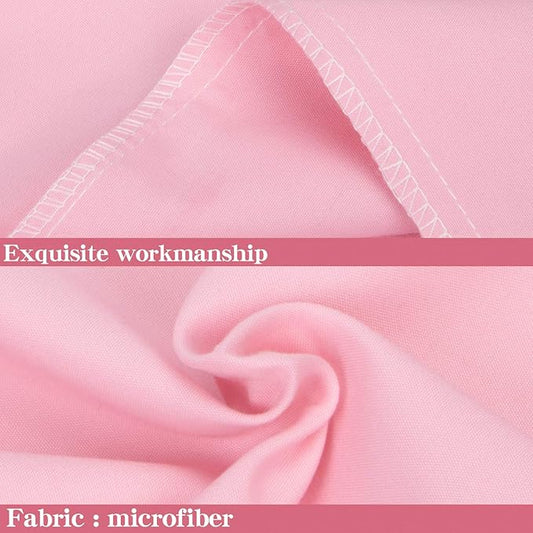 NTBAY King Pillowcase Set - 2 Pack Brushed Microfiber 20x40 Pillowcases - Soft, Wrinkle-Free, Fade-Resistant, Stain-Resistant, Pink Pillowcases with Envelope Closure - 20x40 Inches, Pink