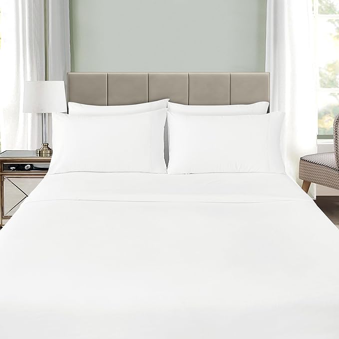 Utopia Bedding King Standard Pillow Cases - Pack of 4 - Envelope Closure - Soft Brushed Microfiber Fabric - Shrinkage and Fade Resistant Pillow Covers 20 X 36 Inches (King Std, White)