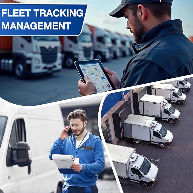 DB2-4G GPS Tracker for Vehicles – Real-Time Vehicle Tracking Device for Car, Van, Motorhome | Easy Battery Install | Live App Tracking | 4G Fleet Tracking | Low Cost Plan | Free Trial