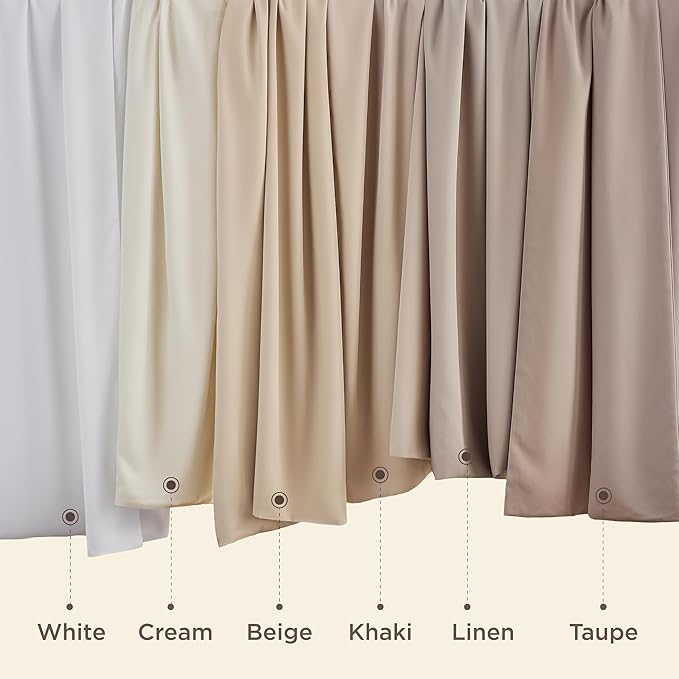 Bedsure Pillow Cases Standard Size, Cooling Pillow Cases, Rayon Derived from Bamboo Khaki Pillowcases Standard Set of 2, PureWoven Silky Soft Bedding Pillow Covers with Envelope Closure, 20x26 Inches