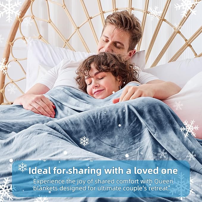 inhand Cooling Blanket King Size (90"x108"), Cooling Blankets for Hot Sleepers, Absorbs Heat to Keep Adults Cool for Summer Nights Sweats, Thin Cold Lightweight Blanket for Couch Bed, All Season Use