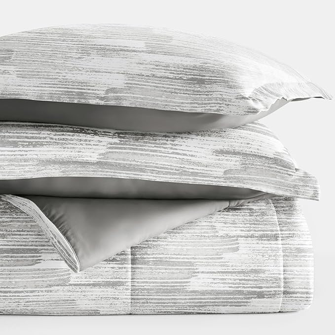 Linen Market Reversible Queen Size Comforter Set (3 Piece) - Soft and Lightweight Down Alternative Comforter Queen Set - This Includes Your Queen Comforter and 2 Pillow Shams