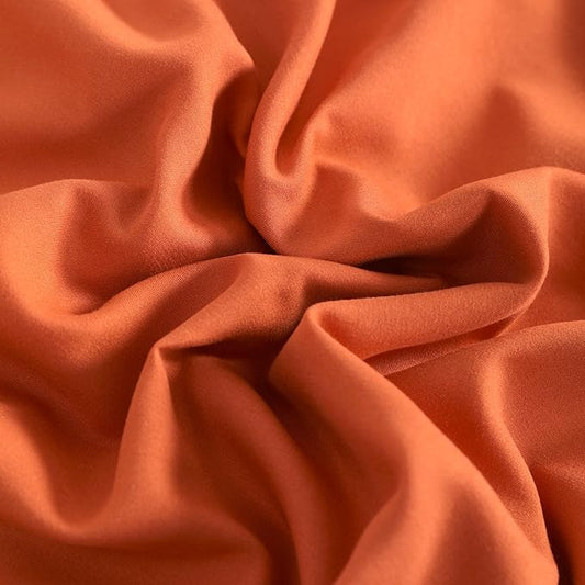 NTBAY Standard Pillowcase Set - 2 Pack Brushed Microfiber 20x26 Pillowcases - Soft, Wrinkle-Free, Fade-Resistant, Stain-Resistant, Brunt Orange Pillowcases with Envelope Closure - 20x26 Inches