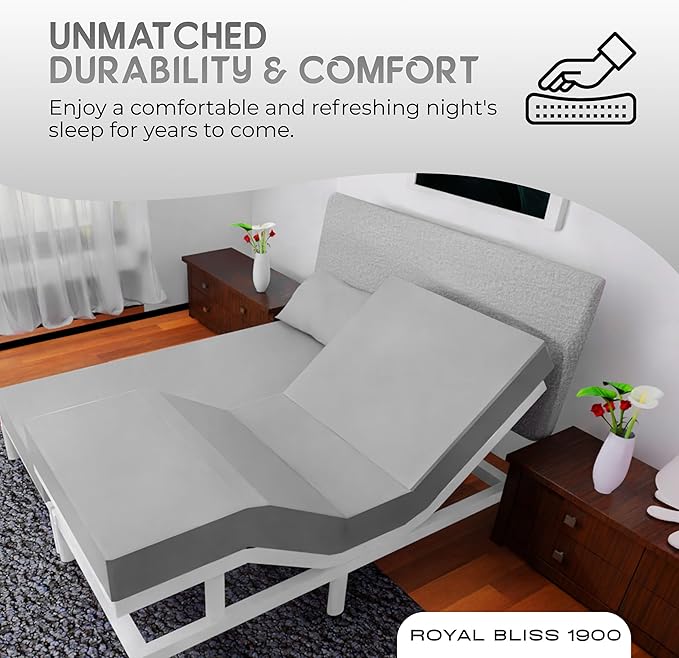 Split King Sheets Set with 2 Twin XL Fitted Sheet - 5 Piece Bedding - Wrinkle Free, Fade Resistant, Double Brushed Microfiber - Deep Pockets/Easy Fit (Silver)
